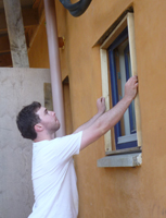 installing temporary windows